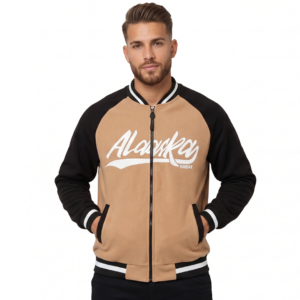 Campera Universitaria "Alaska / Australia" Bomber Bicolor - Premium